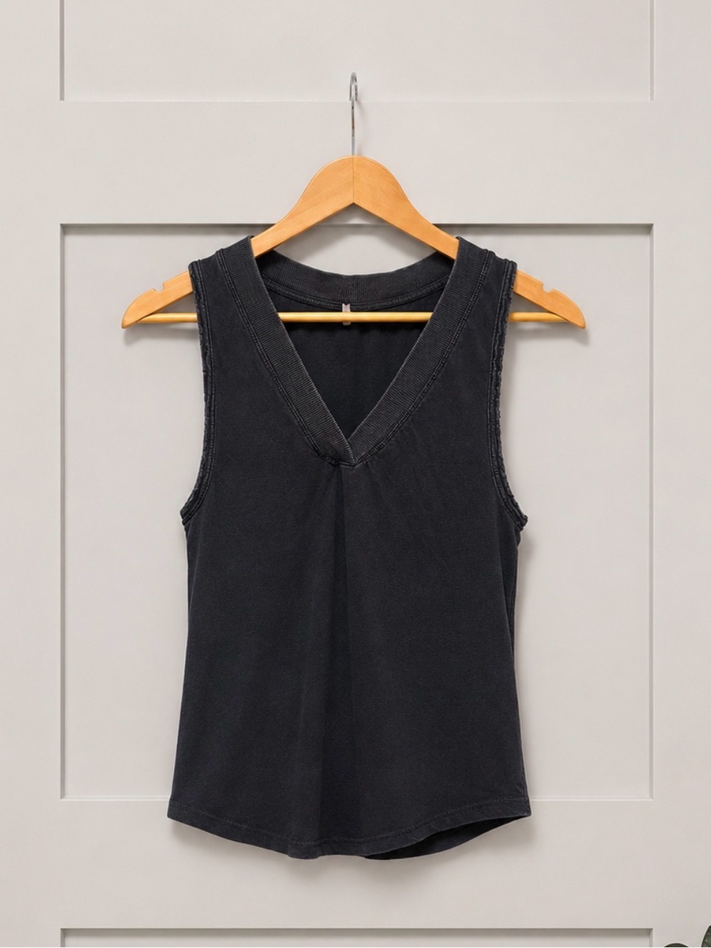 Daily Practice (by Anthropologie) washed Black Sleeveless Tank Top